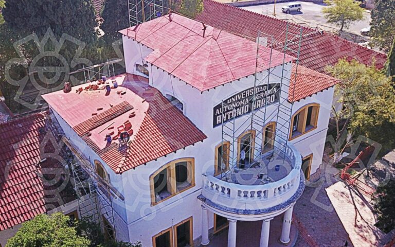 Concluirá en julio restauración integral del edificio La Gloria de la UAAAN