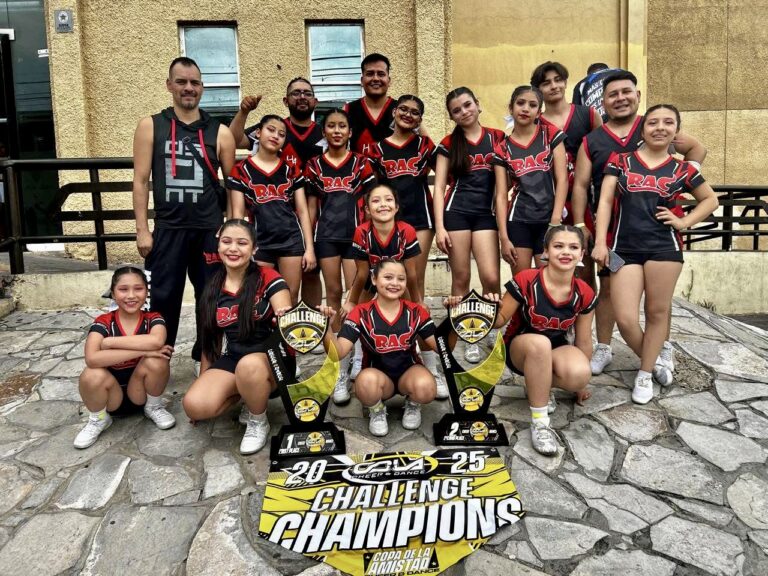 Destaca escuela de porristas Pumas Rac de Ramos Arizpe en Copa de la Amistad Challenge Champion
