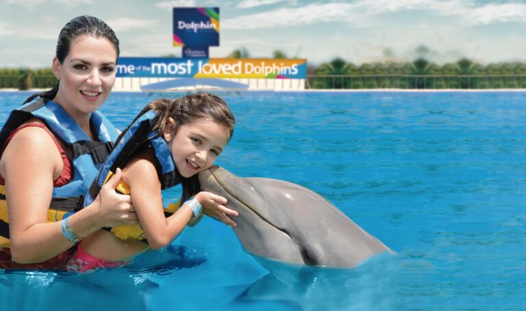 Día perfecto en Playa del Carmen: club de playa, sol y nado con delfines