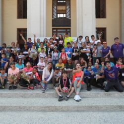 Familias saltillenses disfrutan las actividades de la Ruta Recreativa