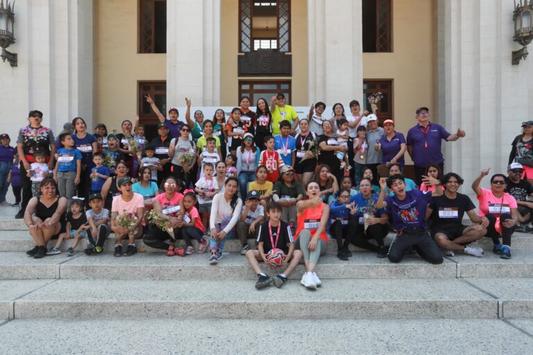 Familias saltillenses disfrutan las actividades de la Ruta Recreativa