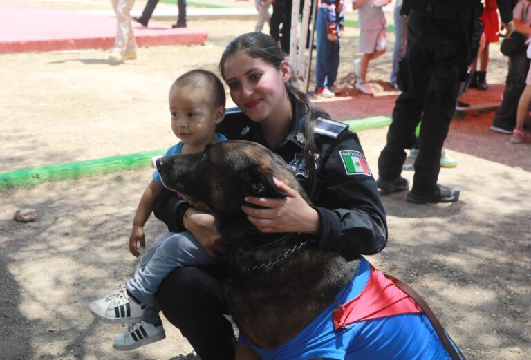 Invita Comisaría de Seguridad a festejo del Día de las Niñas y los Niños