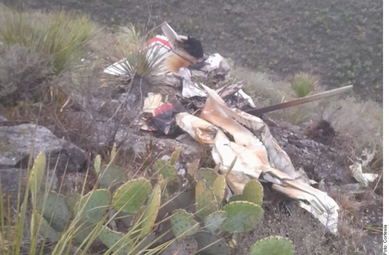 Muere piloto al caer avión en sierra de Castaños