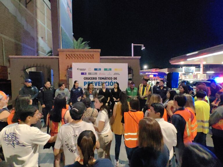 Realizan estudiantes, Municipio y Estado concientización de prevención de accidentes