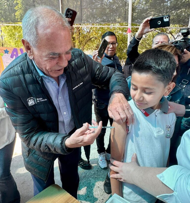 Refuerza Coahuila prevención contra sarampión y tosferina