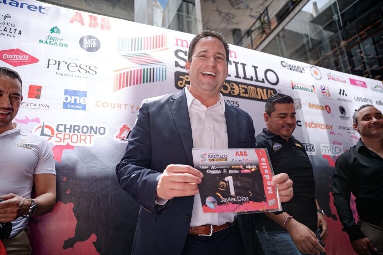 Saltillo seguirá apoyando los grandes eventos deportivos: Javier Díaz