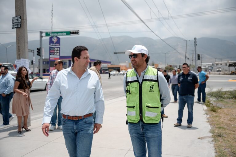 Supervisa Javier Díaz reordenamiento vial en Mirasierra