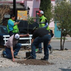 Trabaja Gobierno de Saltillo con todo en plazas de la ciudad2
