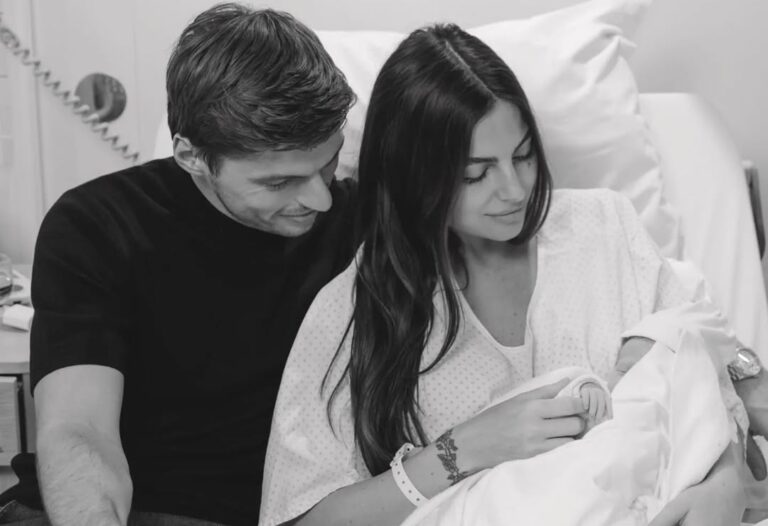 Anuncia Verstappen el nacimiento de su hija Lily