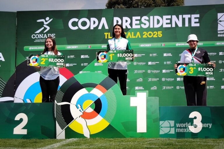 Coahuila cerró con dos oros la Copa Presidente de tiro con arco