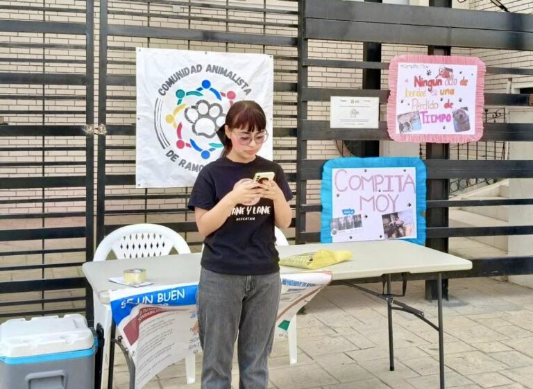 Comunidad Animalista de Ramos Arizpe impulsa adopción responsable en la Alameda
