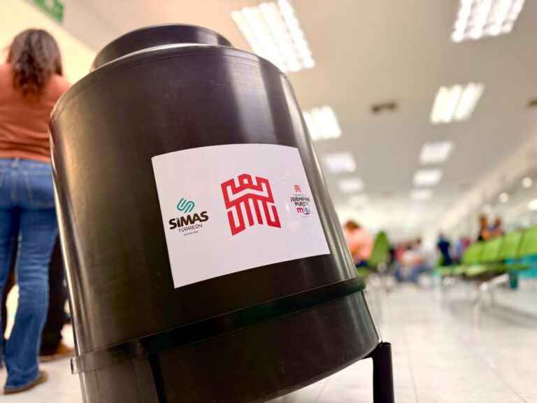 Invita SIMAS Torreón a usuarios cumplidos a adquirir un tinaco a bajo costo