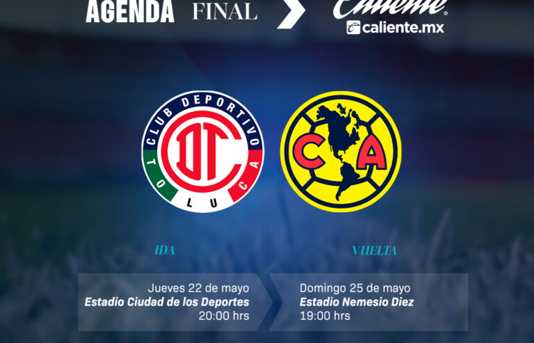Liga MX revela días y horarios para la final Toluca-América