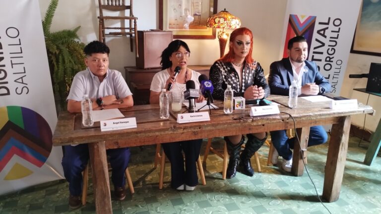 Presentan actividades del Festival y Marcha del Orgullo LGBT+ Saltillo 2025