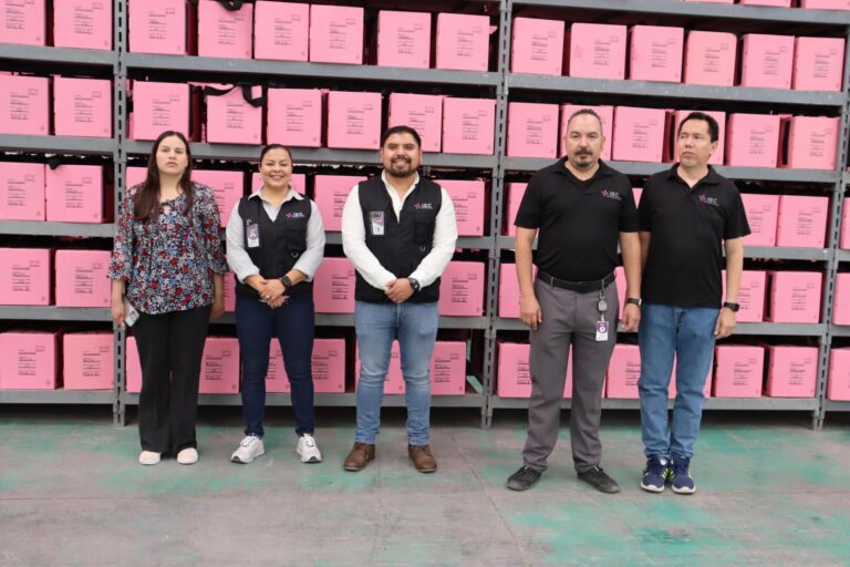 Recibe IEC boletas y documentación electoral para elección judicial local   