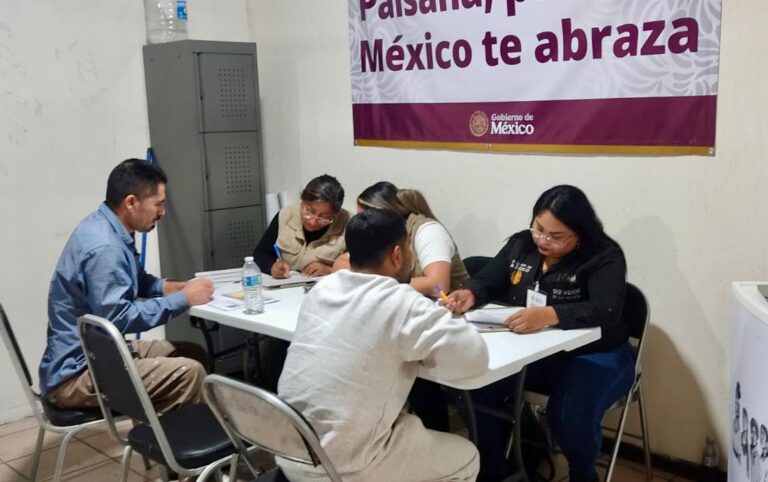 Recibe Centro Migrante en Coahuila a más de 580 personas repatriadas con el programa México te abraza