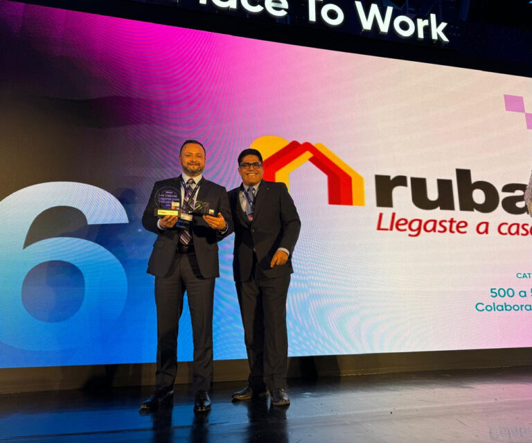 Ruba se posiciona en el Sexto lugar de “Los Mejores Lugares para Trabajar en México 2025”
