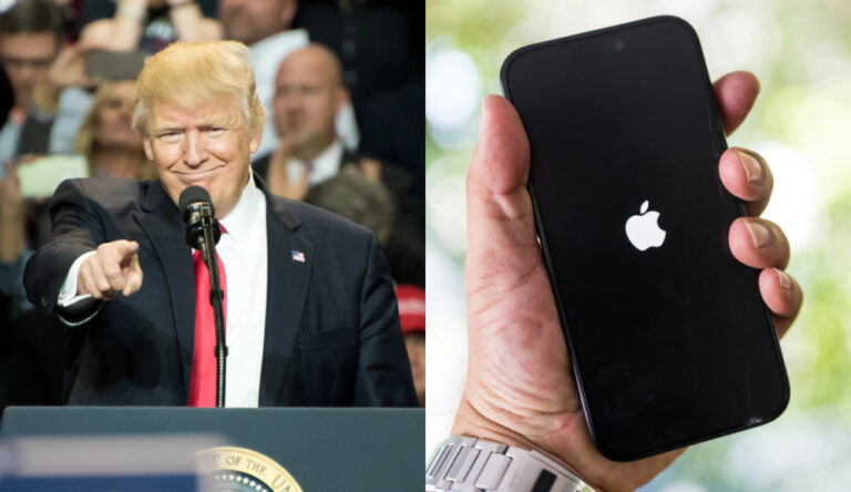 Trump amenaza a Apple, impondrá un 25 % de arancel a iPhones que no sean fabricados en EU
