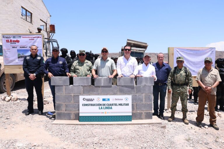 Anuncia Manolo super blindaje para Coahuila con 15 nuevos cuarteles