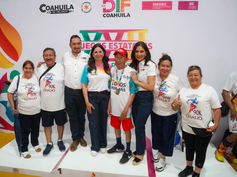 Ramos Arizpe brilla en los Juegos Estatales de Adultos Mayores