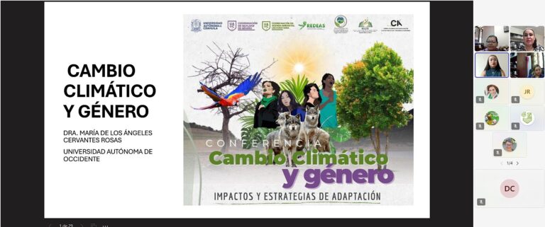 Analizan en la UAdeC el impacto del cambio climático desde una perspectiva de género