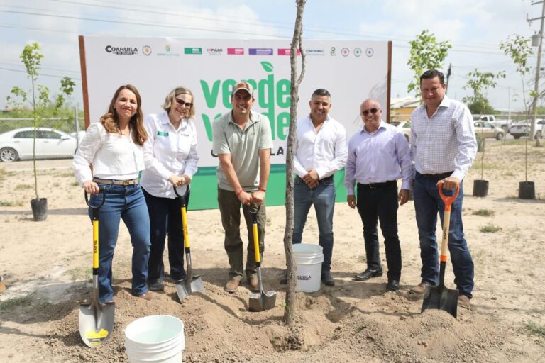 Con «Verde Verde Coahuila» sembramos 20 mil árboles en los 38 municipios: Manolo