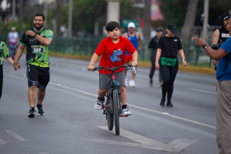 Diversión, activación física y convivencia en la Ruta Recreativa