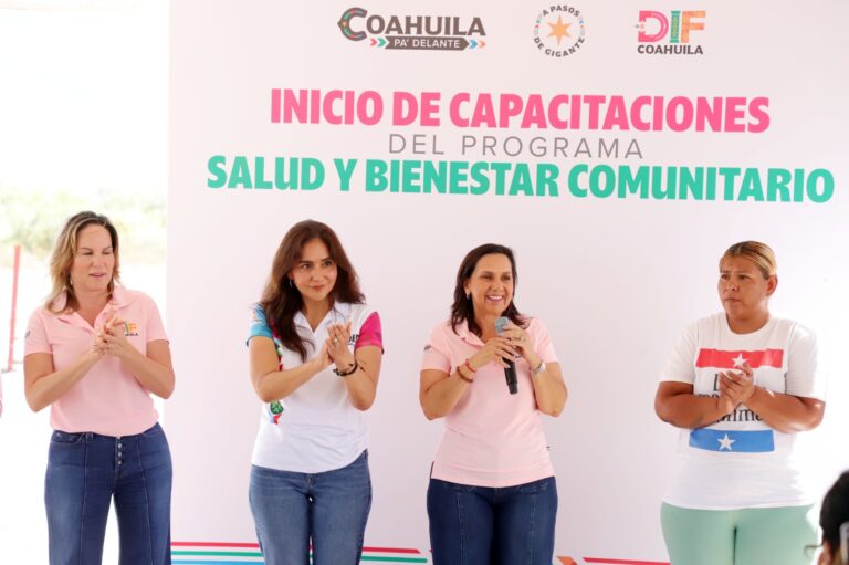 Fortalece DIF Coahuila el desarrollo social con el inicio del programa “Salud y Bienestar Comunitario”