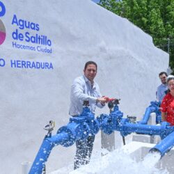 Incrementaremos el caudal de agua para Saltillo con 6 pozos más en este año