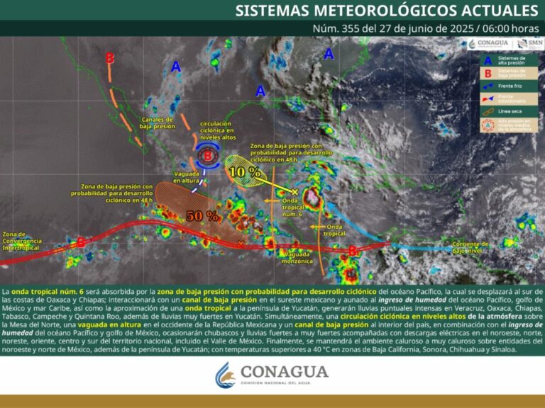 Informa PC presencia de lluvias en Saltillo