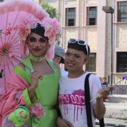 Marchan en Saltillo por la diversidad sexual 