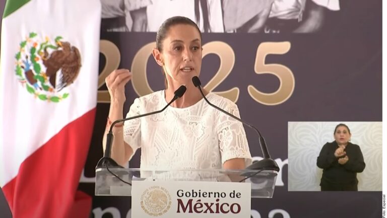 Reprocha Sheinbaum maltrato a migrantes mexicanos