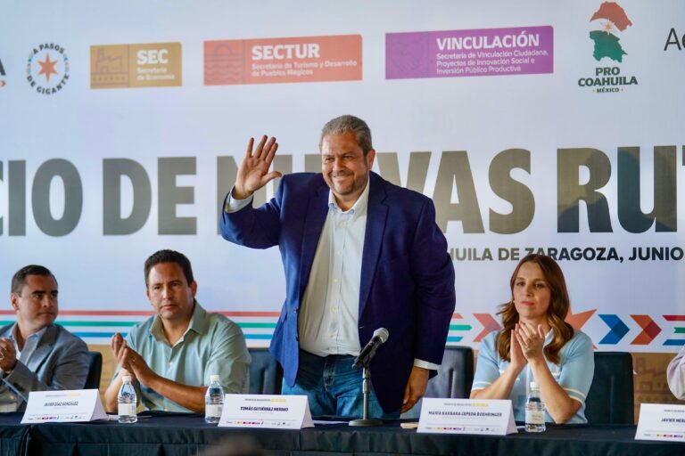 Anuncian oficialmente la nueva ruta aérea Saltillo-Monterrey