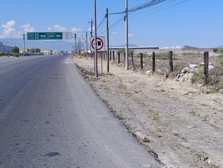 Autoridades de Coahuila y de Ramos Arizpe mejoran condiciones del Libramiento Oscar Flores Tapia