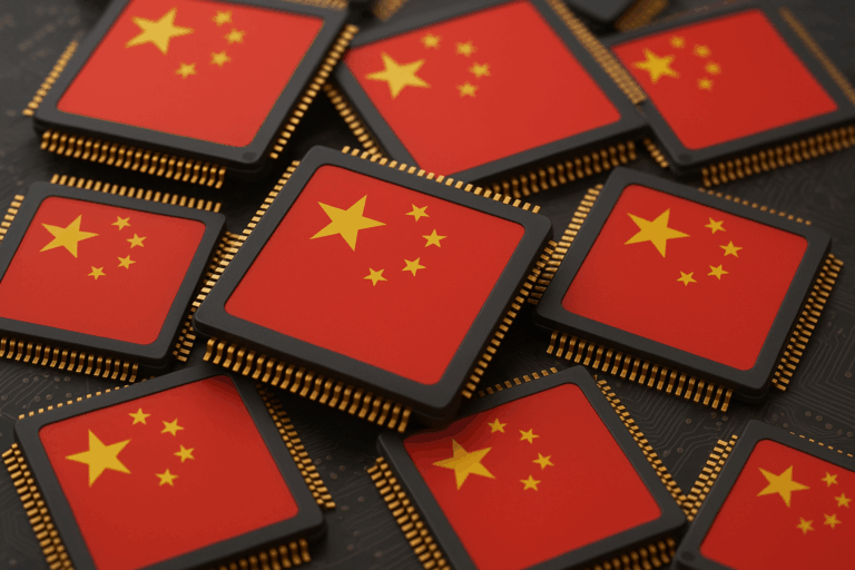 China lanza su primera producción de chips no binarios para Inteligencia Artificial