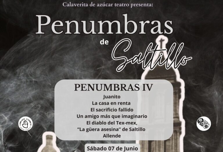 En obra de teatro, presentará Calaverita de Azúcar leyendas contemporáneas de Saltillo 
