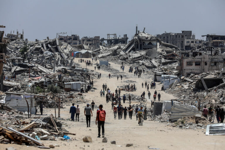 Gaza: Es inaceptable expulsar a los palestinos o forzarlos a vivir sin derechos en su tierra