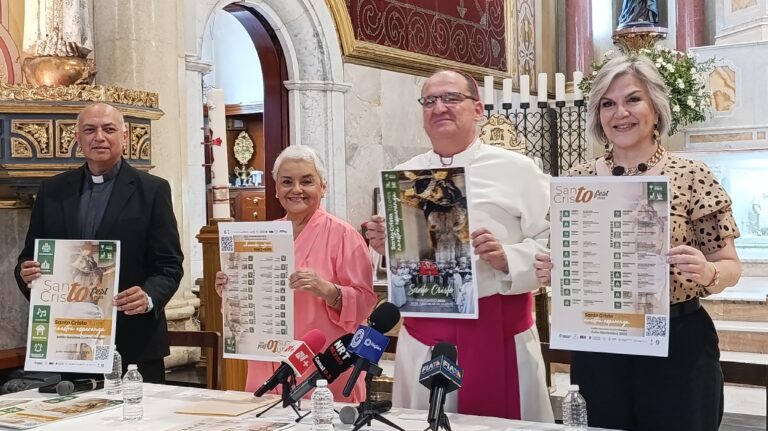 Habrá en Saltillo maratón de actividades en torno al Santo Cristo de la Capilla
