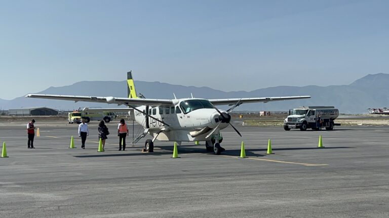 Inicia Aerus vuelos comerciales entre Ramos Arizpe y Monterrey con su ruta inaugural