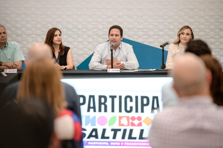 Lanza Javier Díaz plataforma “Saltillo Participa”