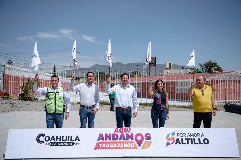 Llega programa “Activa Tu Parque” a la colonia Roma, en Saltillo