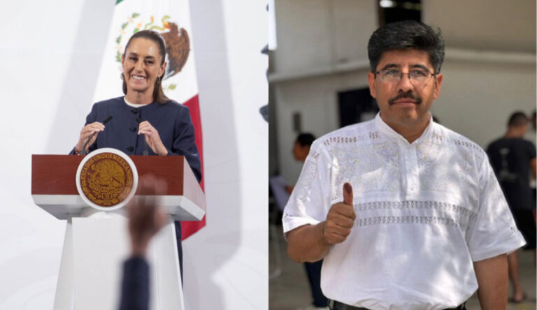 Muy bueno un mixteco en Corte; INE decidirá presidencia.- Sheinbaum  