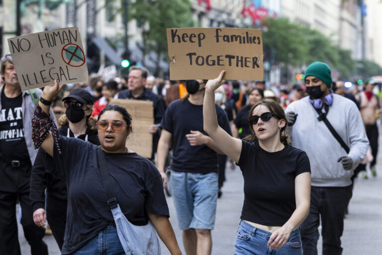 Organizaciones civiles estadounidenses convocan a una multitudinaria protesta anti Trump
