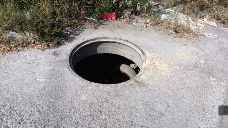 Persiste el robo de alcantarillas en Saltillo