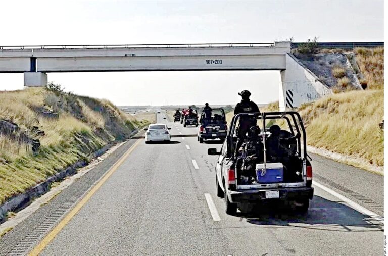 Refuerza Guardia Nacional seguridad en carretera Monterrey-Reynosa