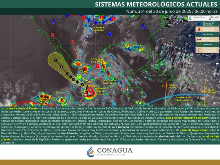 Se pronostican lluvias y vientos fuertes: se espera la caída de granizo y descargas eléctricas en Coahuila