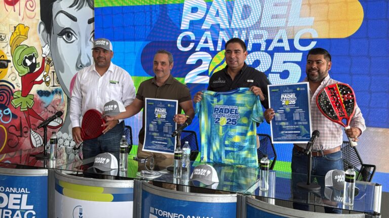 Alista Canirac Saltillo su torneo anual de pádel