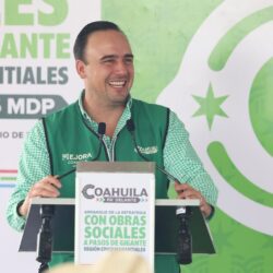 Arranca Manolo obras sociales en Los Cinco Manantiales