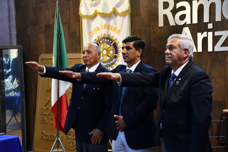 Asume Ernesto García Zertuche presidencia del Club Rotario de Ramos Arizpe para el periodo 2025-2026