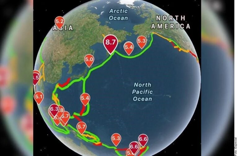 Cancelan Alerta de Tsunami para el Pacífico Mexicano
